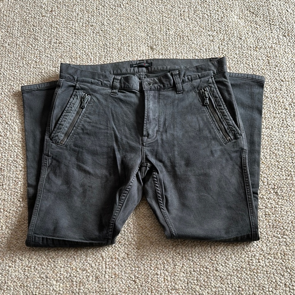 John Varvatos Gray Denim Pants